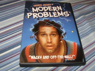 Modern Problems (r1 Dvd) Rare & Oop Anchor Bay W/ Insert Chevy Chase 16:9 Ws