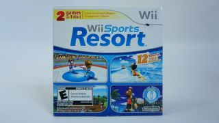 Wii Sports And Wii Sports Resort 2 In 1 Disc Nintendo Wii 2009 Rare Video Game