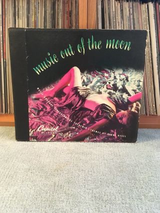 Rare 78 Album Music Out Of The Moon - Theremin Exotica By Hoffman,  Revel,  Baxter