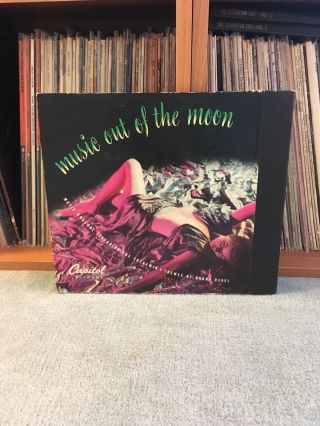 Rare 78 album Music Out of the Moon - theremin exotica by Hoffman,  Revel,  Baxter 2