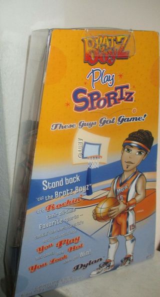 Bratz Play Sportz Basketball Dylan Doll NIB RARE 6