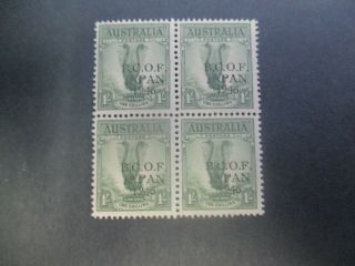 Pre Decimal Stamps: Bcof Block Of 4 - Rare (c130)