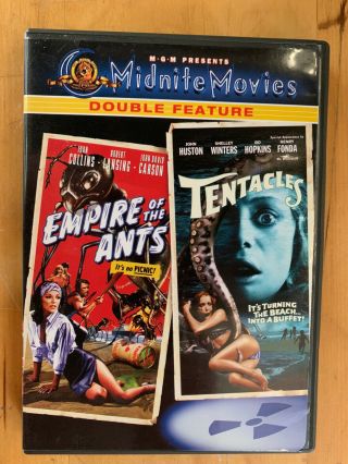 Empire Of The Ants & Tentacles Rare Mgm Midnite Movies Dvd Cult Aip Monster