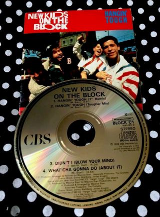 Kids On The Block - Hangin’ Tough Rare Cd Single