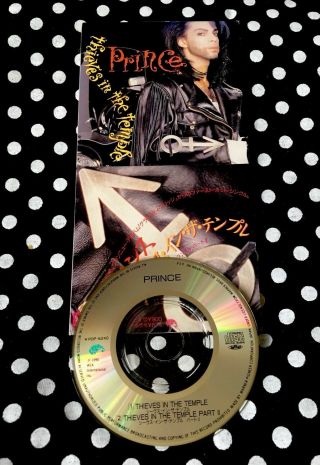 Prince - Thieves In The Temple Rare Japan 3” Cd Single