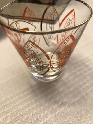 Rare 1960 Chicago Bears Hedy 3 1/2 Inch Drinking Glass 2