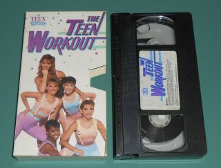 Vintage 1989 Teen Workout Tamilee Webb Rare 80s Exercise Video Cute Little Girls
