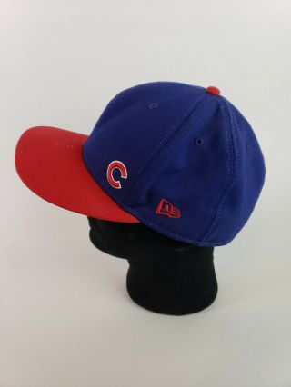 Era Chicago Cubs 3D Embroidered Logos WOOL 59FIFTY Fitted Hat 7 5/8 RARE 5