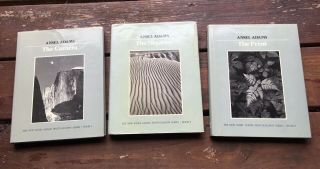 Ansel Adams The Camera; Negative; Print 3 Volume 1980’s Set - Photography Rare