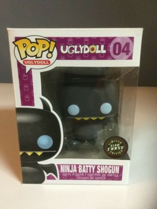 Ninja Batty Shogun Ugly Doll 04 Gitd Chase Rare