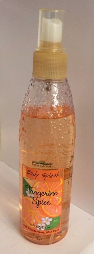 Rare Bath And Body - Tangerine Spice - Body Splash Discontinued