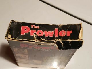 the Prowler Vhs Big Box Rare oop horror slasher 5
