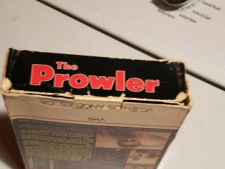 the Prowler Vhs Big Box Rare oop horror slasher 6