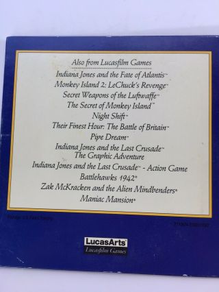 Loom - PC CD Computer Game,  Sleeve CD - ROM LucasArts Lucas Film Games Very Rare 2