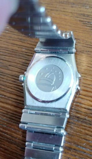 AUTHENTIC OMEGA CONSTELLATION STAINLESS STEEL LADIES WATCH 6 