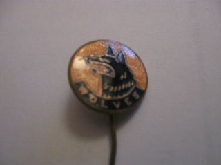 Rare Old Wolverhampton Wanderers Football Club Enamel Stick Pin Badge By Firmin