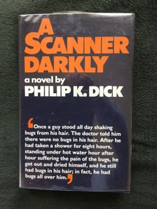 Philip K.  Dick A Scanner Darkly First Uk Edition 1977 Rare
