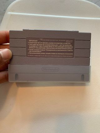 Out to Lunch Nintendo SNES Rare Complete 3