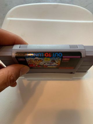 Out to Lunch Nintendo SNES Rare Complete 5