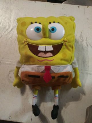 Spongebob Squarepants Plush Removable Pants 2000 Viacom Rare Nickelodeon