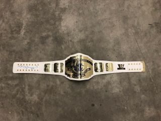 Ultra Rare Wwf/wwe White Intercontinental Belt Signed Shawn Michaels