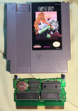 Ghost Lion (Nintendo Entertainment System,  1992) NES Authentic Saves Rare 4