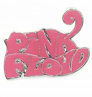 Floyd Pink Pin Badge Button Rare Vintage Moon Wall Dark Side Official Enamel