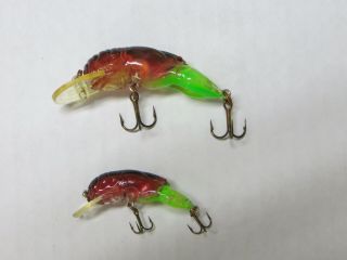 Rebel Crawfish F76231 & F77231 & D76231 Very Rare color Hot Green set of 3 2