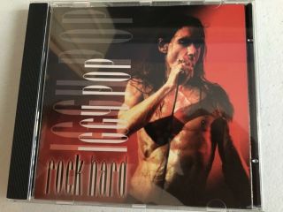 Iggy Pop / Rock Hard 1994,  1988 Usa / Rare Live Import Cd Kts