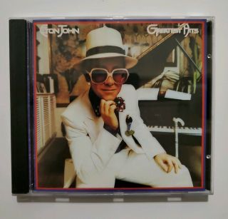 Elton John " Greatest Hits " Rare 1990 Usa Cd Album