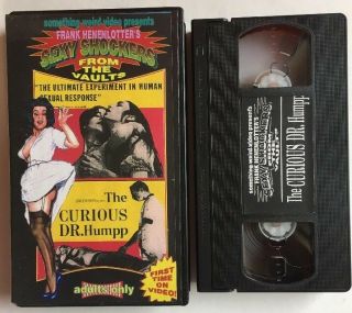 Rare The Curious Dr.  Humpp Something Weird Vhs Video Tape Shocker Film