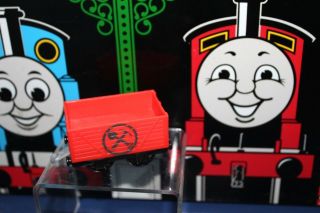 Thomas & FRIENDS Trackmaster JAMES Red Construction Tool Car 2016 Mattel RARE 2