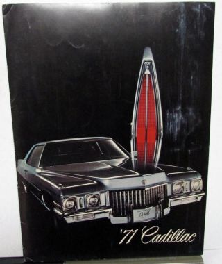 1971 Cadillac Press Kit Models Media Release Calais Deville Fleetwood Rare
