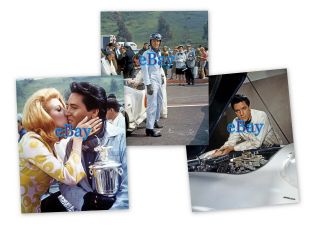3 Rare 8x10 Photos Of Elvis Presley From Spinout