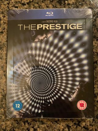 The Prestige Blu - Ray Steelbook Zavvi Exclusive Uk Rare,  New/sealed Hard To Find