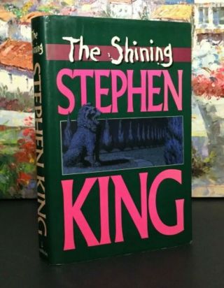 Rare Stephen King The Shining Hardcover Jim Phiesen Cover 90’s