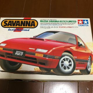 Tamiya 1:24 Scale Mazda Savanna Rx 7 Gt Limited Plastic Model Rare From Japan 6f