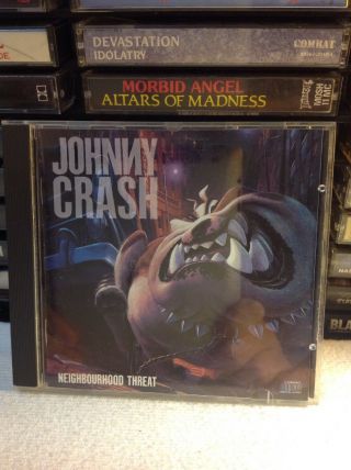 Johnny Crash Neighbourhood Cd 1990 Rare Us 1st Press Wtg Records Wildside Oop