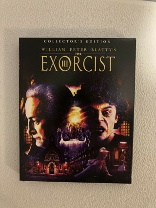 The Exorcist Iii Blu Ray Scream Factory With Rare Oop Slipcover