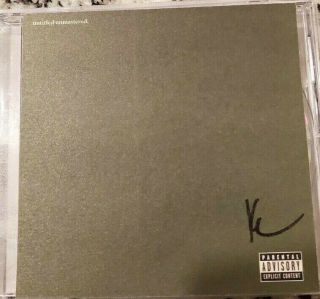 Kendrick Lamar Untitled Unmastered Signed Autograph Album Rare With Cd Tde
