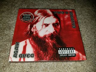 Type O Negative Dead Again Limited Edition Red Version Cd Dvd 2008 Rare Oop