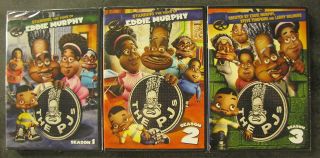 The Pjs: Season 2 & 3 (dvd,  2011,  4 - Disc Set) Rare Opp Classic Eddie Murphy Us