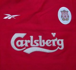 Liverpool 1998 2000 Home Shirt RARE Carlsberg VERY GOOD Conditoin (XL) 3