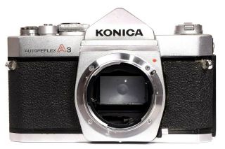 Konica Camera Autoreflex A3 35mm Slr Film Camera Vintage Photography Rare