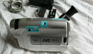 Rare Jvc Gr - Dva1 Video Camera Camera Recorder Bundle