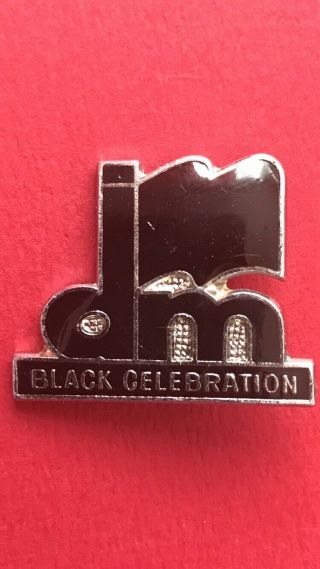 Depeche Mode Black Celebration Tour Concert Pin Button Badge 1986 Very Rare Dm