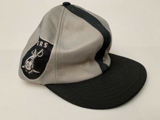 Rare Vintage Los Angeles Raiders Mens Snapback Hat Cap Helmet Oakland Las Vegas