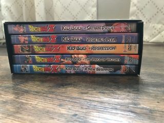 Dragon Ball Z Dbz - Kid Buu: Box Set Dvd,  2003,  5 - Disc Set,  Unedited Oop Rare