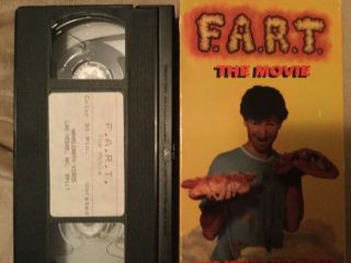F.  A.  R.  T.  The Movie Vhs Conrad Brooks Micro Rare Htf