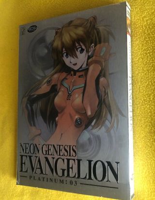 Neon Genesis Evangelion - Platinum: 03 (dvd,  2004) Rare